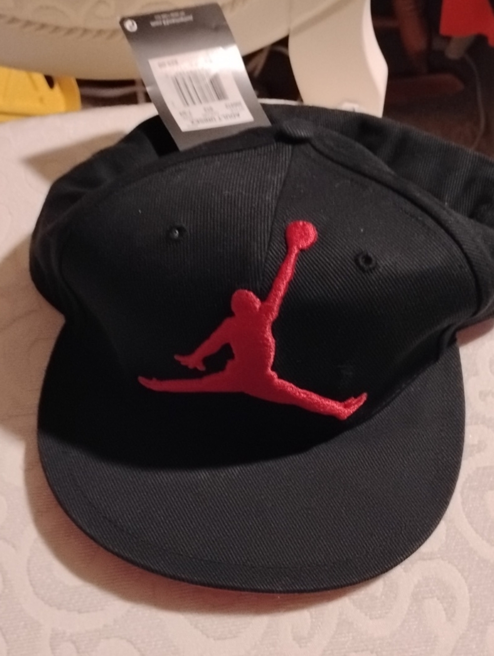 NWT Nike Air Jordan Jumpman Pro Hat Red Fitted Cap Size 7 3/4